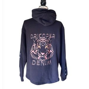 Dricoper  Denim Tiger Hoodie